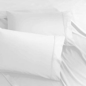 Egyptian Cotton Luxury Sheets Queen White